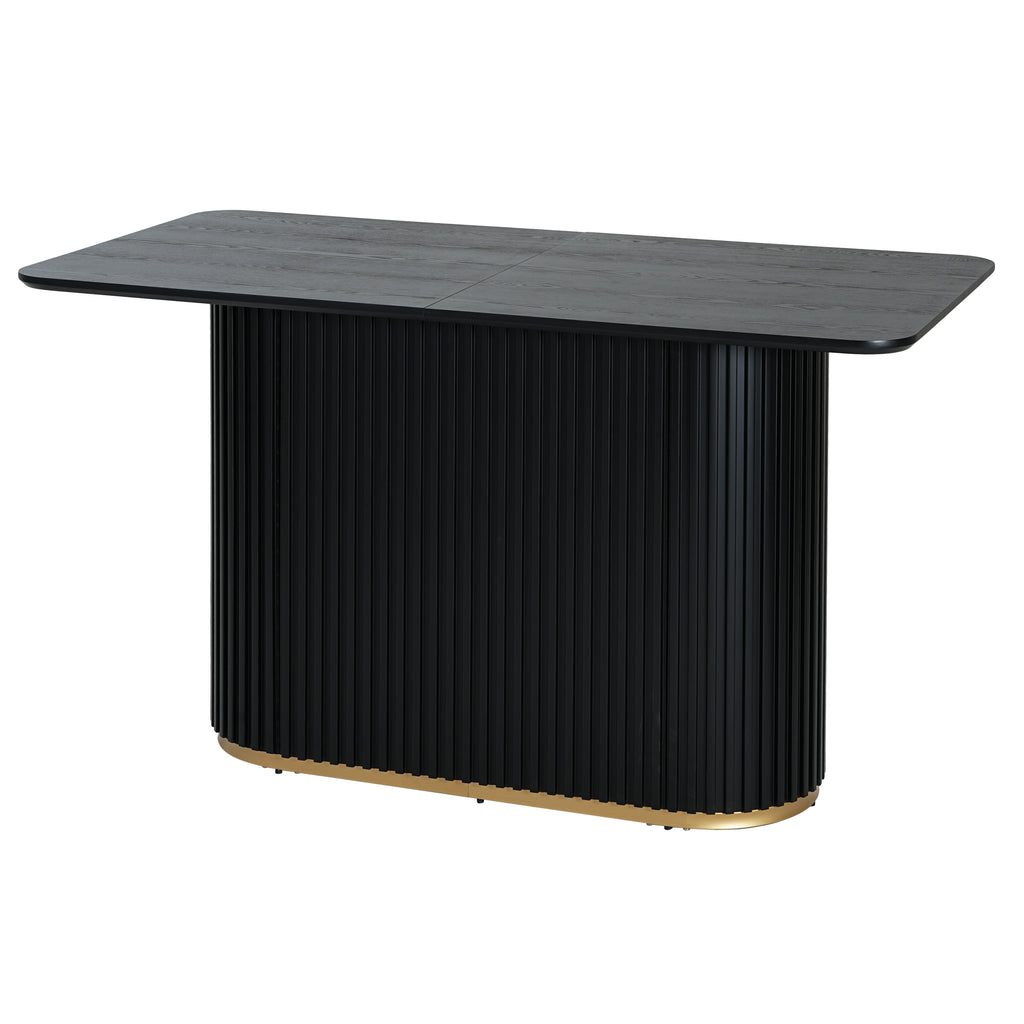 [variant:N872P426826H_N872P426828H] Black Counter-Height Dining Table – 63-Inch image 4