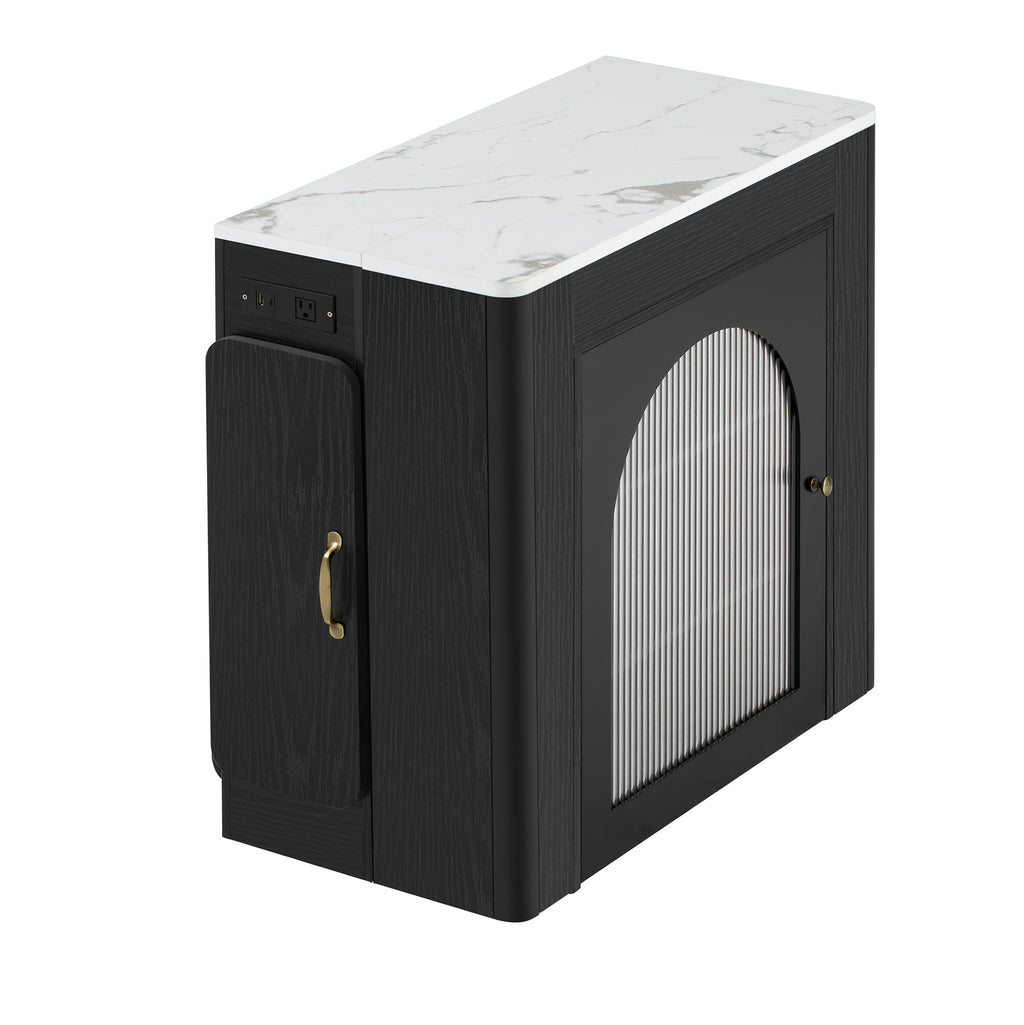 [variant:XW000024AAB-CA] Rolling Kitchen Island with Extendable Dining Table image 35