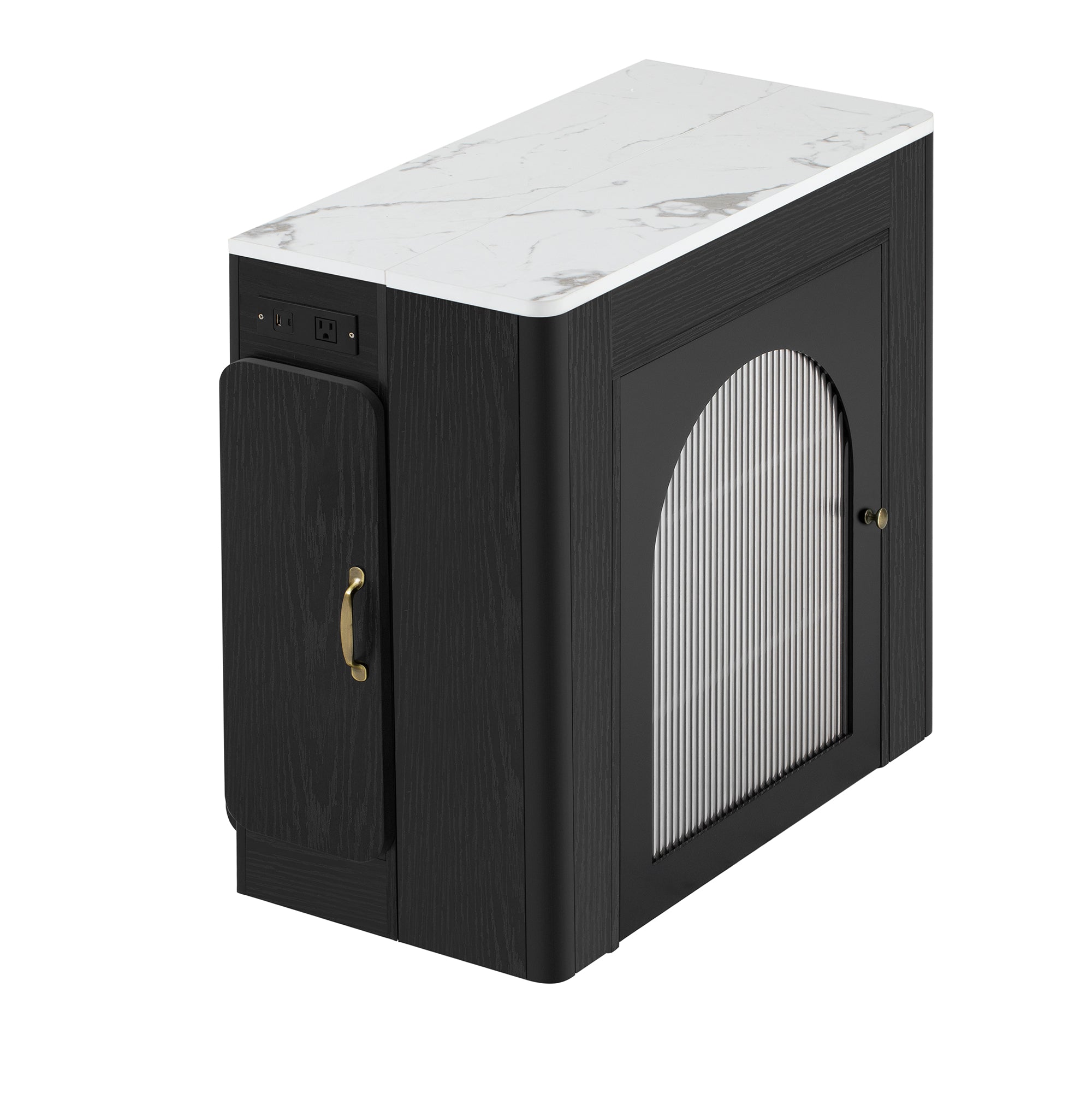 [variant:XW000024AAB-CA] Rolling Kitchen Island with Extendable Dining Table image 35
