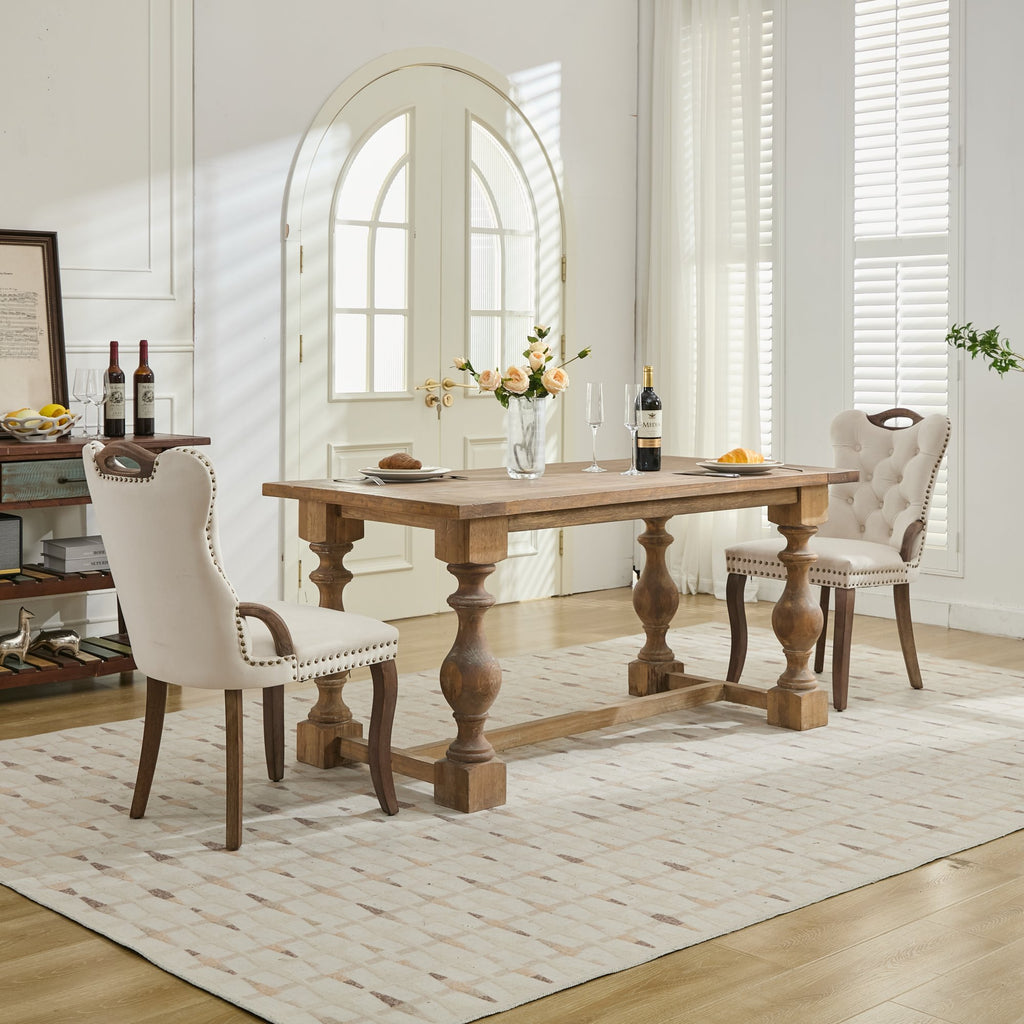 [variant:W5755P512977] Tufted Velvet Dining Armchairs – Set of 2 image 21