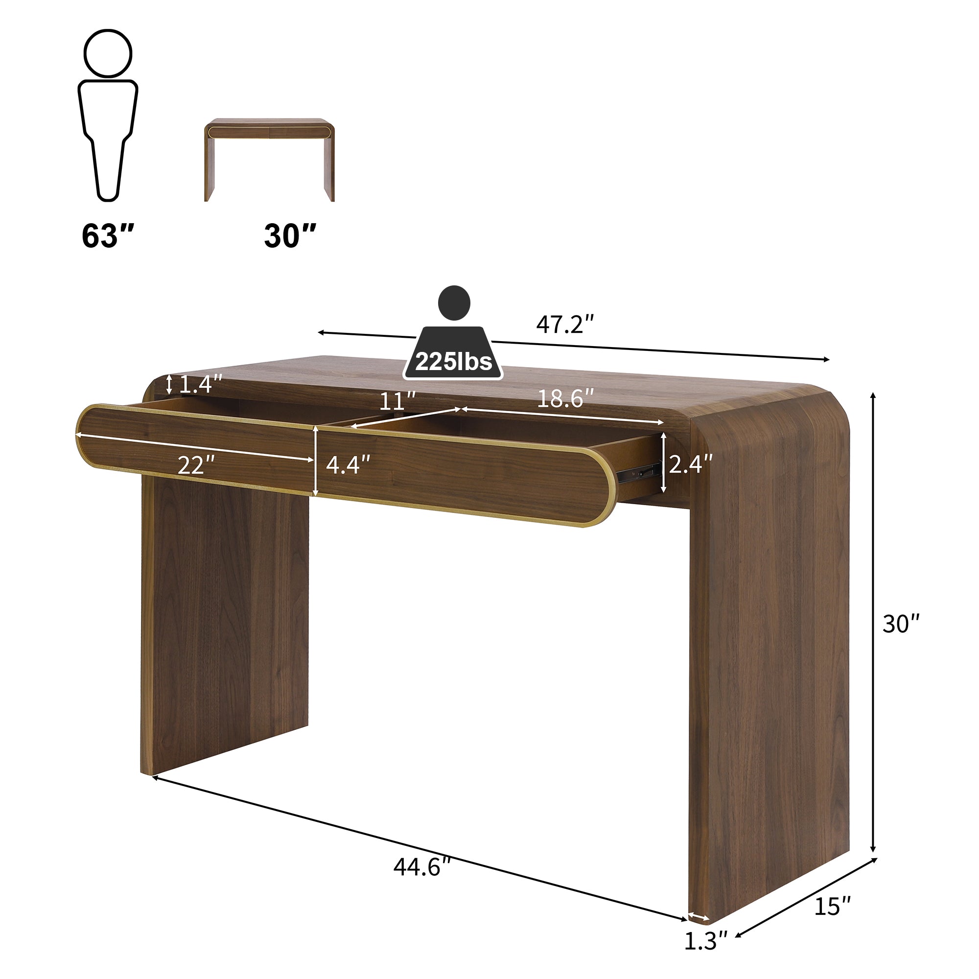 [variant:N876P351921D] Walnut image 2