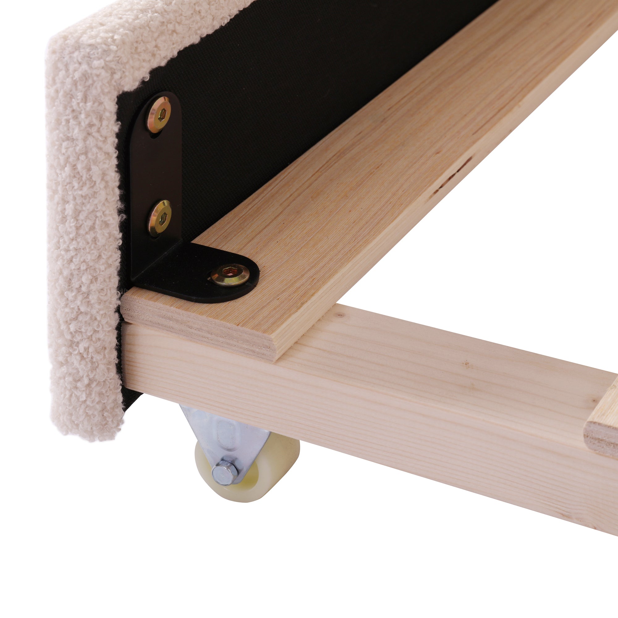 [variant:N850S00065A] Teddy Fleece Twin Daybed with Light and Trundle image 11