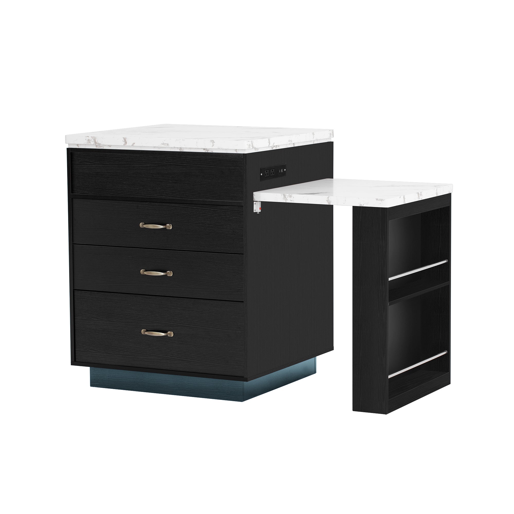 [variant:XW000036AAB-CA] Black,White Marble image 30