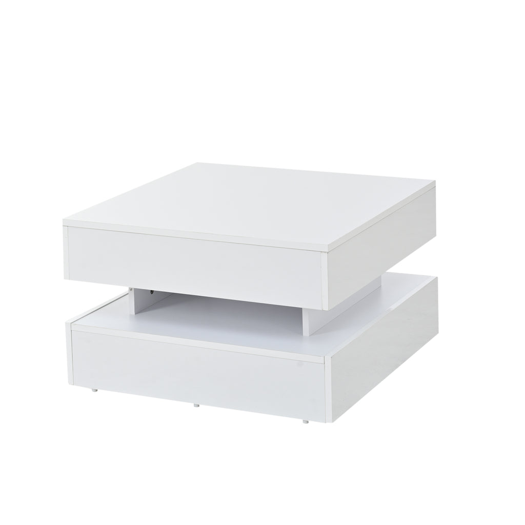 [variant:N892P407973W] White Lift-Top LED Coffee Table with 2 Drawers image 40