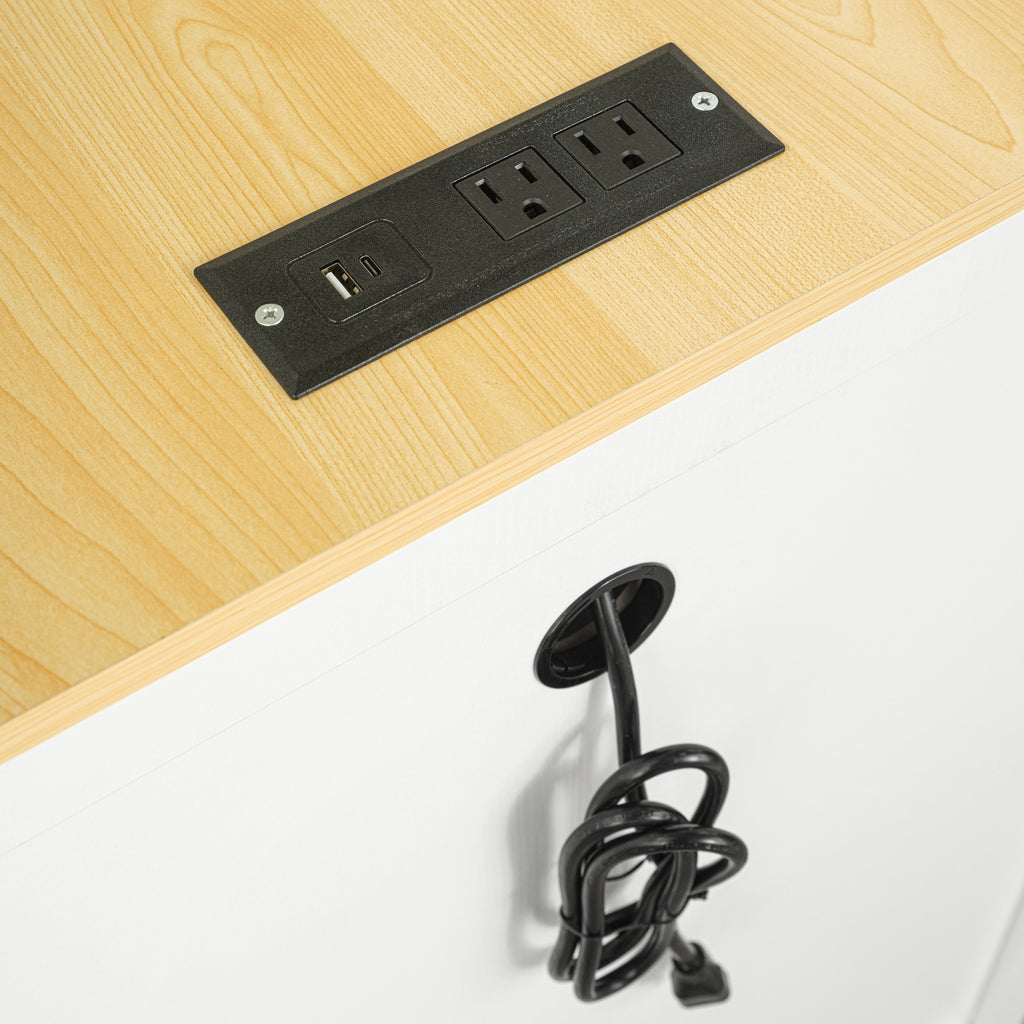 [variant:WT000005AAK] Rolling Bar Cabinet with Power Outlet image 16