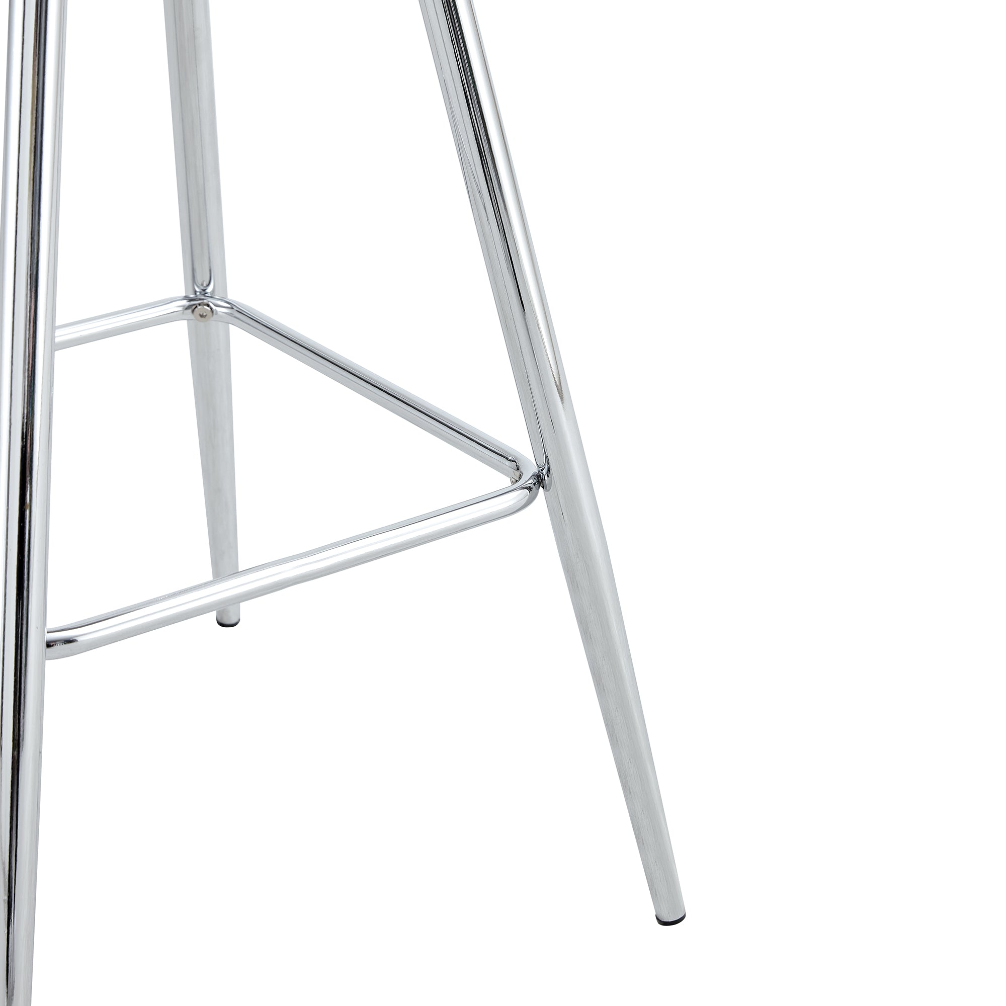 [variant:W3806P404769] Modern Upholstered Bar Chairs – White & Silver image 27