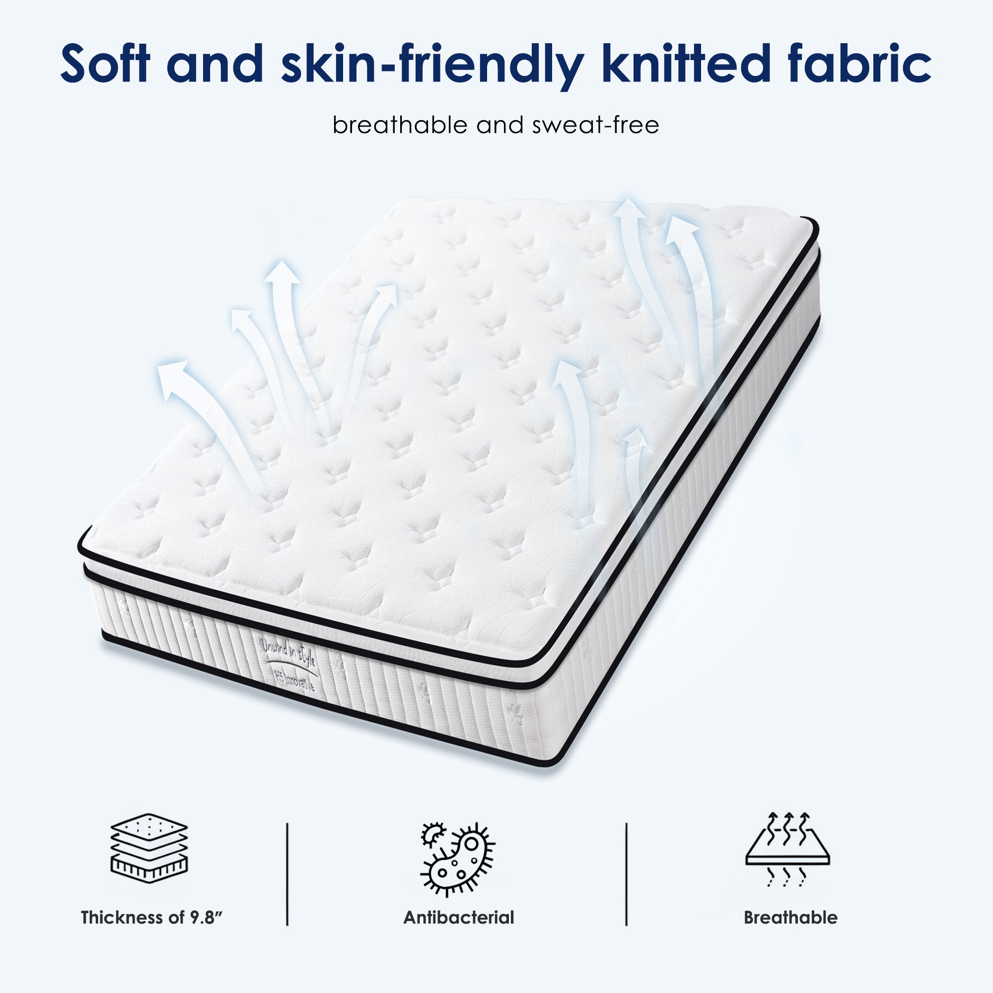 [variant:W3686P353680] Full Hybrid Memory Foam Mattress – 10-Inch image 10