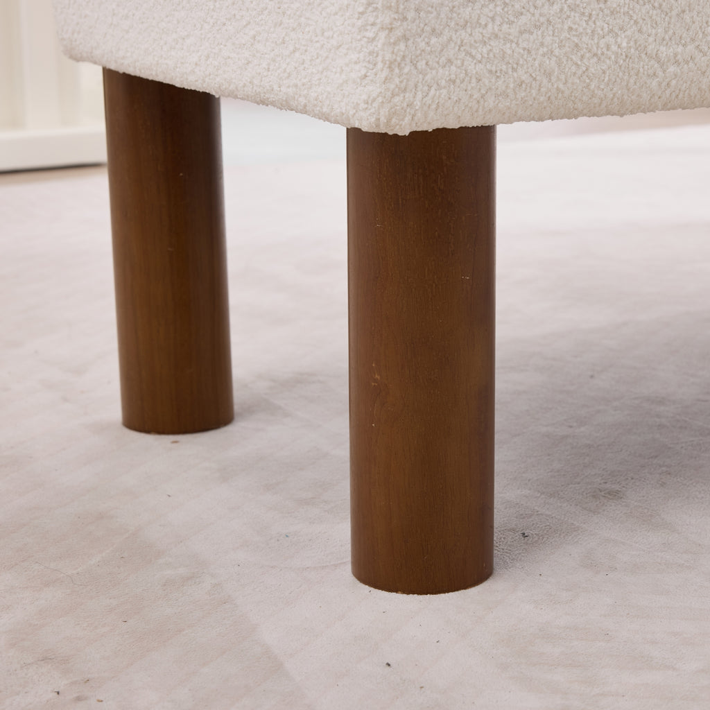 [variant:W5031P476711] Oversized Bouclé Dining Bench image 4