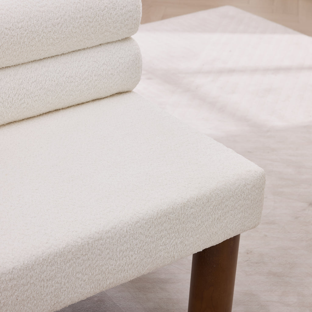 [variant:W5031P476711] Oversized Bouclé Dining Bench image 6