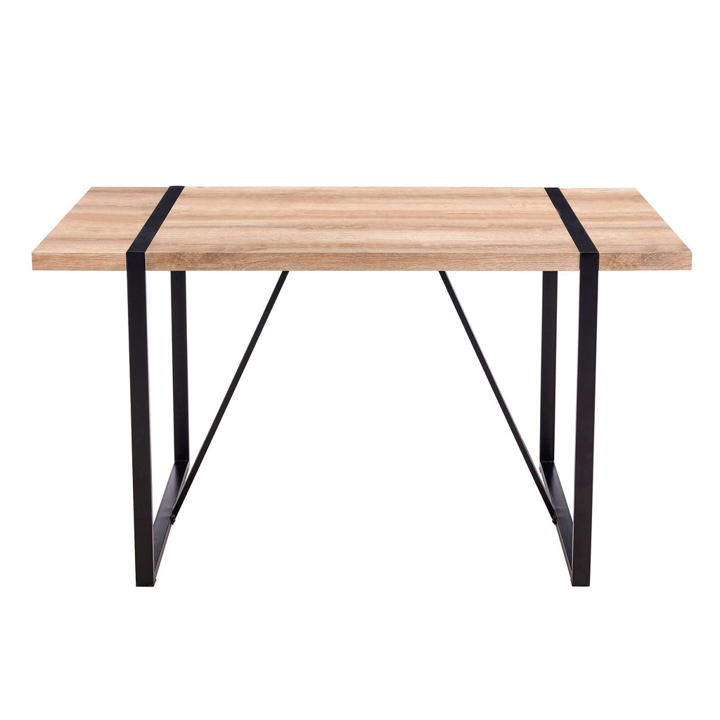 [variant:W3806P405273] Wood-Grain Dining Table – 55-Inch image 20
