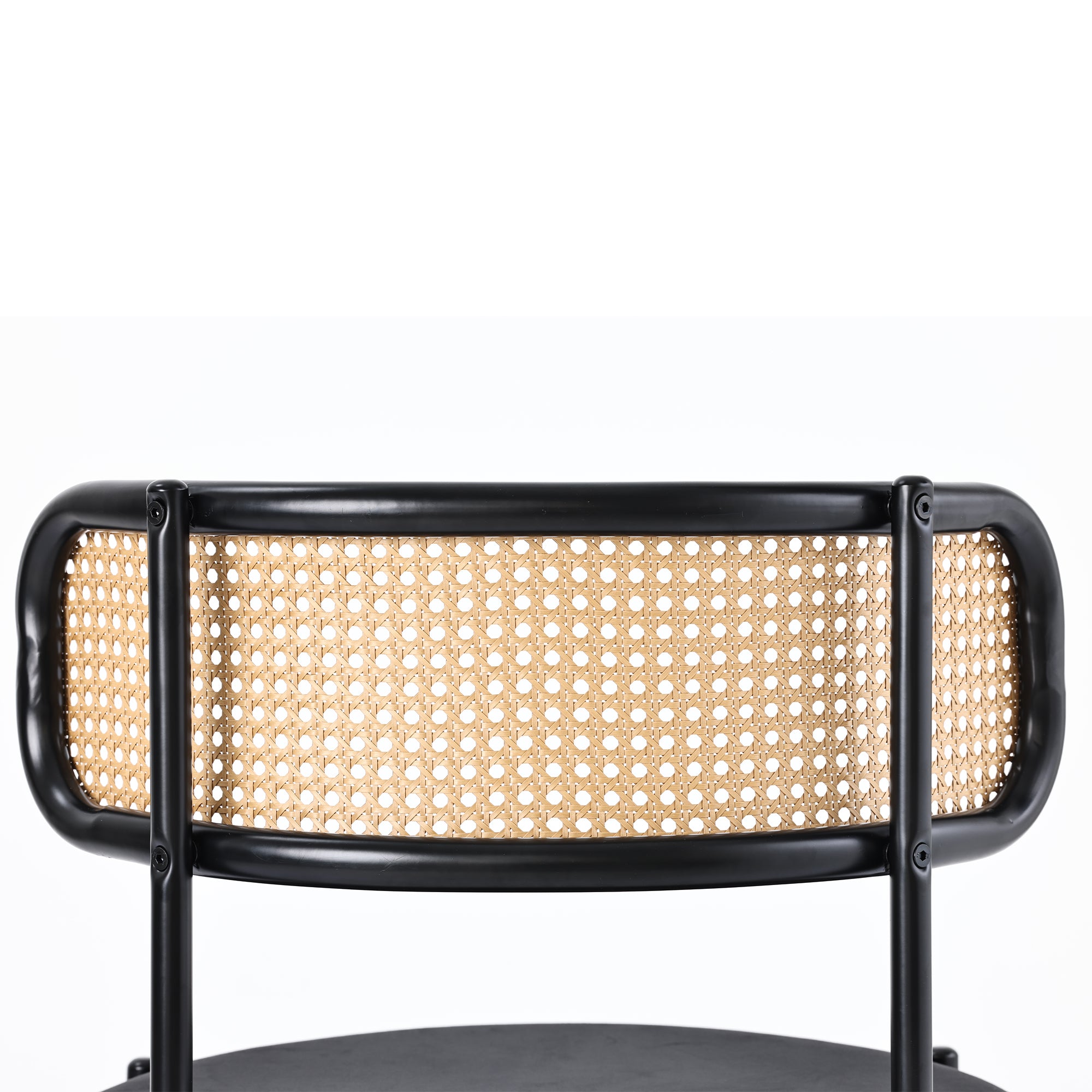 [variant:N859P374642S] Set of 4 Modern Black Velvet Dining Chairs image 17