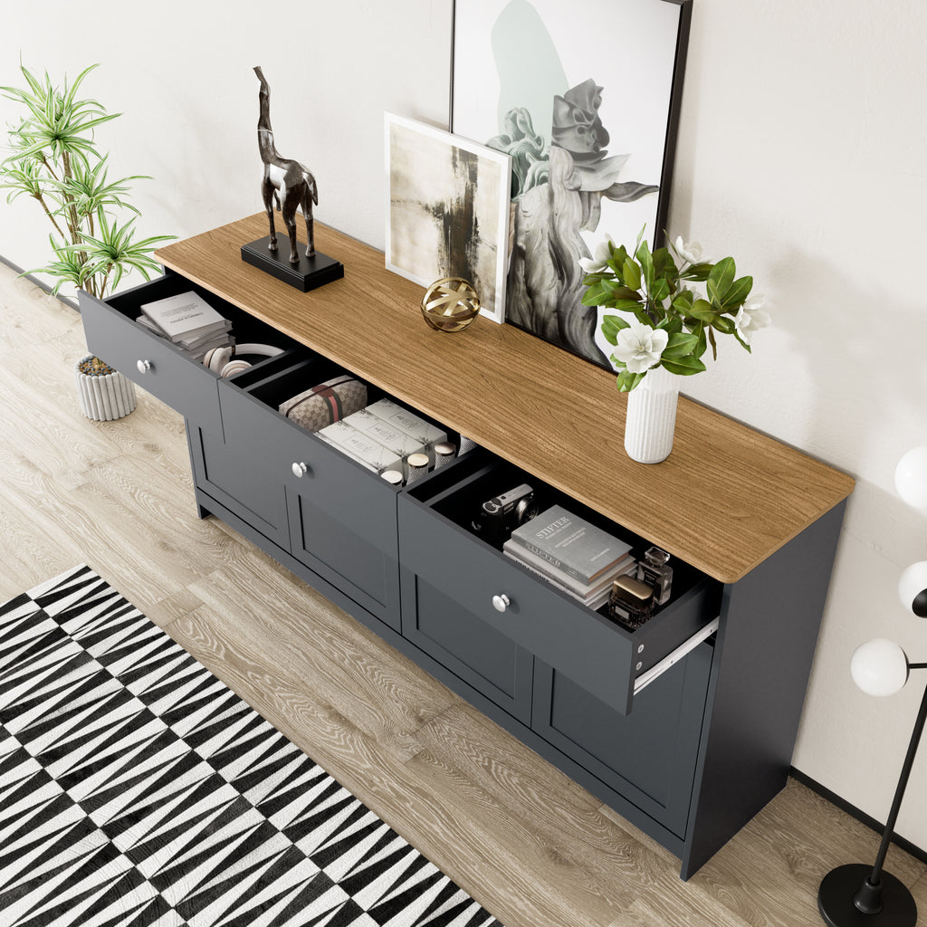 [variant:GA0017B] Gray-Black / Wood Tone image 11