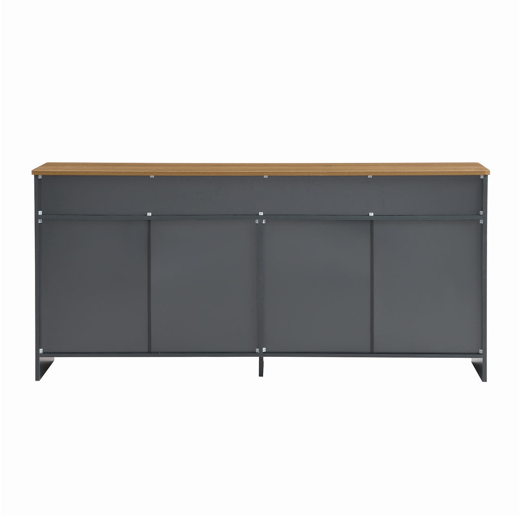 [variant:GA0017B] Gray-Black / Wood Tone image 3