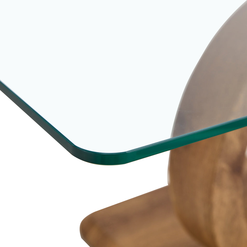 [variant:W3806P439658] Double-Ring Glass Coffee Table image 24