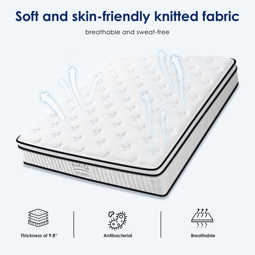 [variant:W3686P353672] Twin Hybrid Memory Foam Mattress – 8-Inch image 12