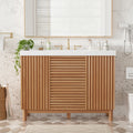 [variant:N729P000036N] Bathroom Vanity with SMC Sink – 47.2-Inch image 1