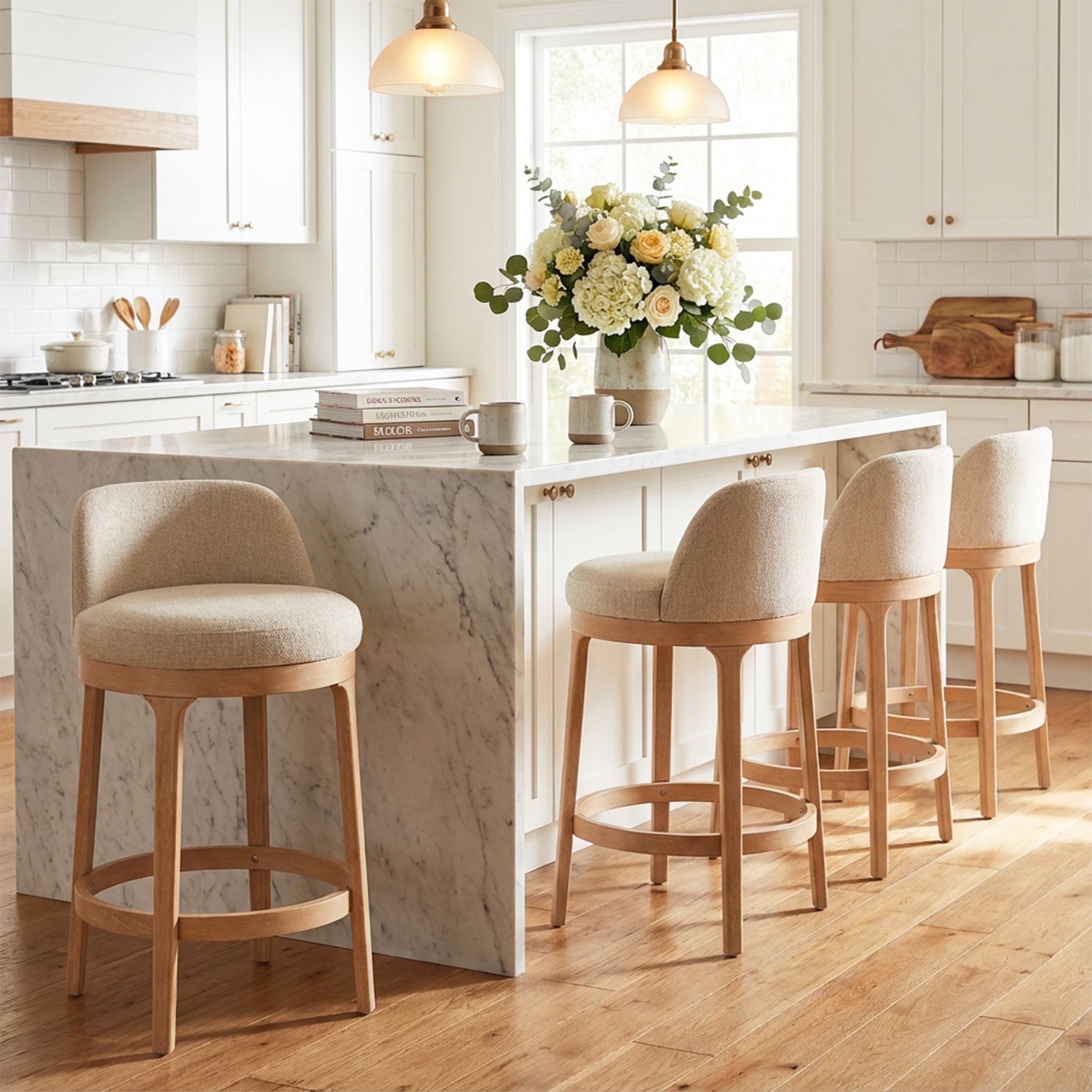 [variant:N897P442113N-S4] Chole Set of 4 Natural Wood Counter Stools image 1