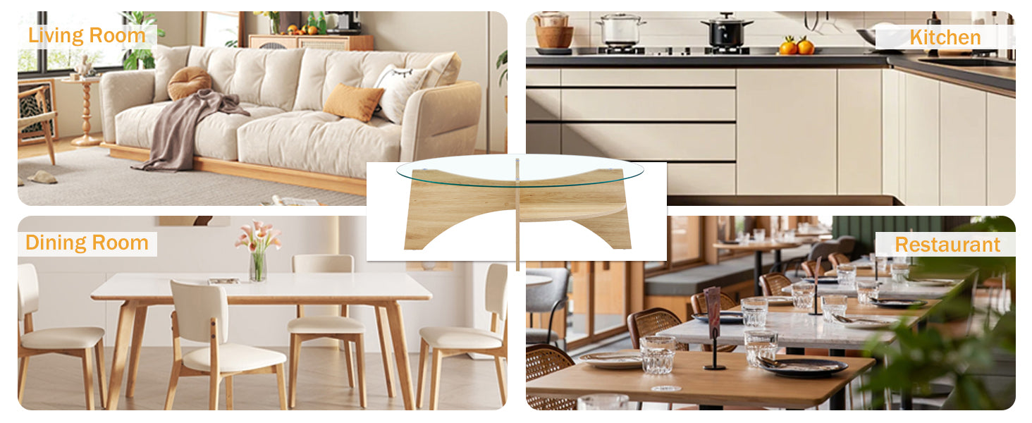 [variant:W3806P404729] Natural Wood,Transparent image 12