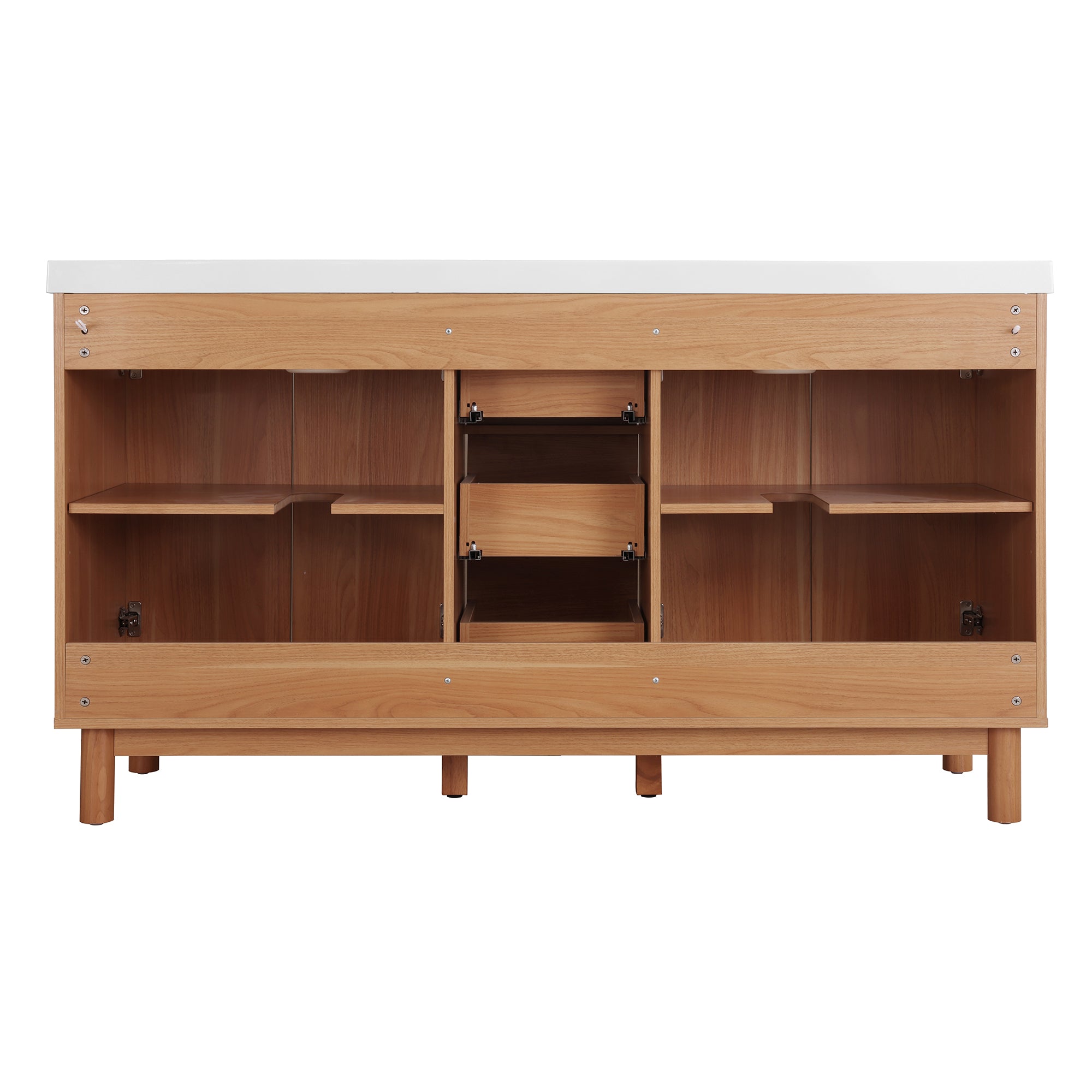 [variant:N729P000037N] Double-Sink Bathroom Vanity with Storage – 59.3-Inch image 29