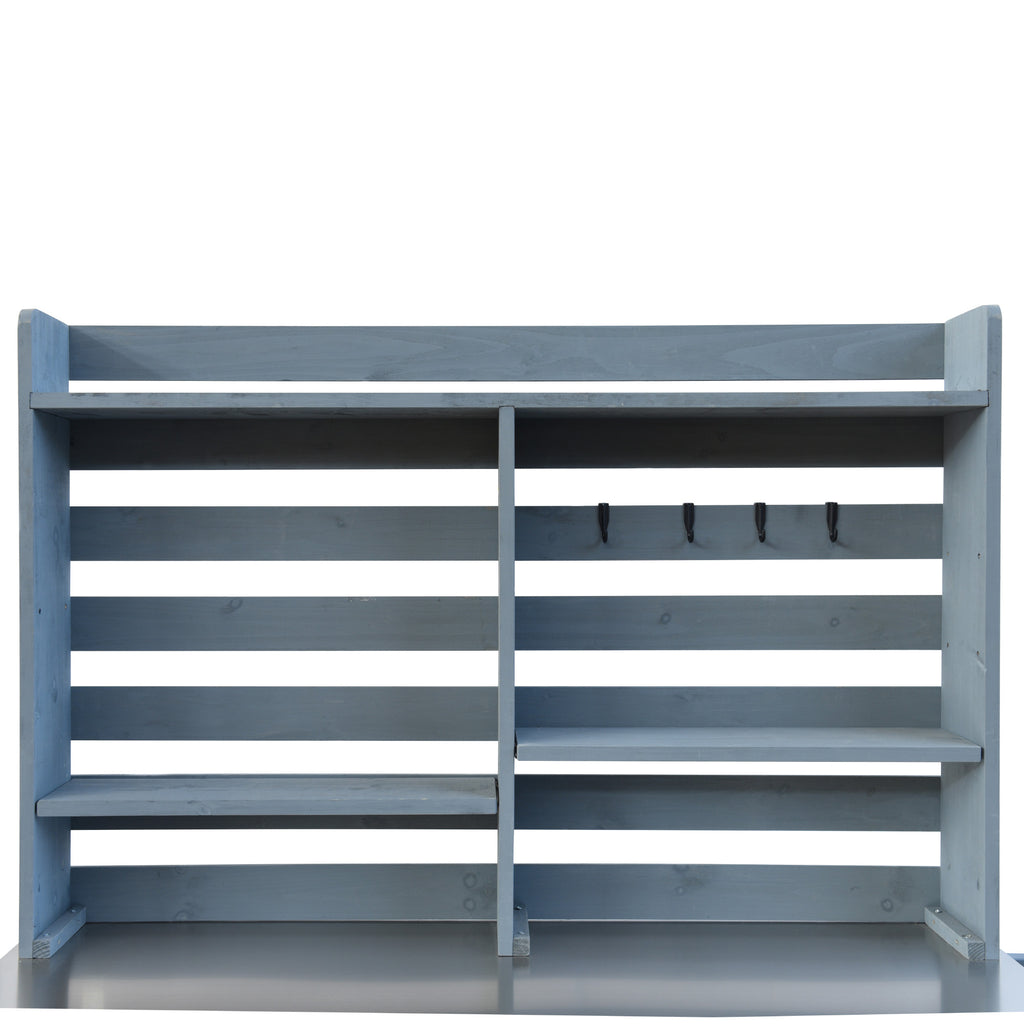 [variant:N853P386121G] Rolling Outdoor Potting Bench with Stainless Steel Top image 10