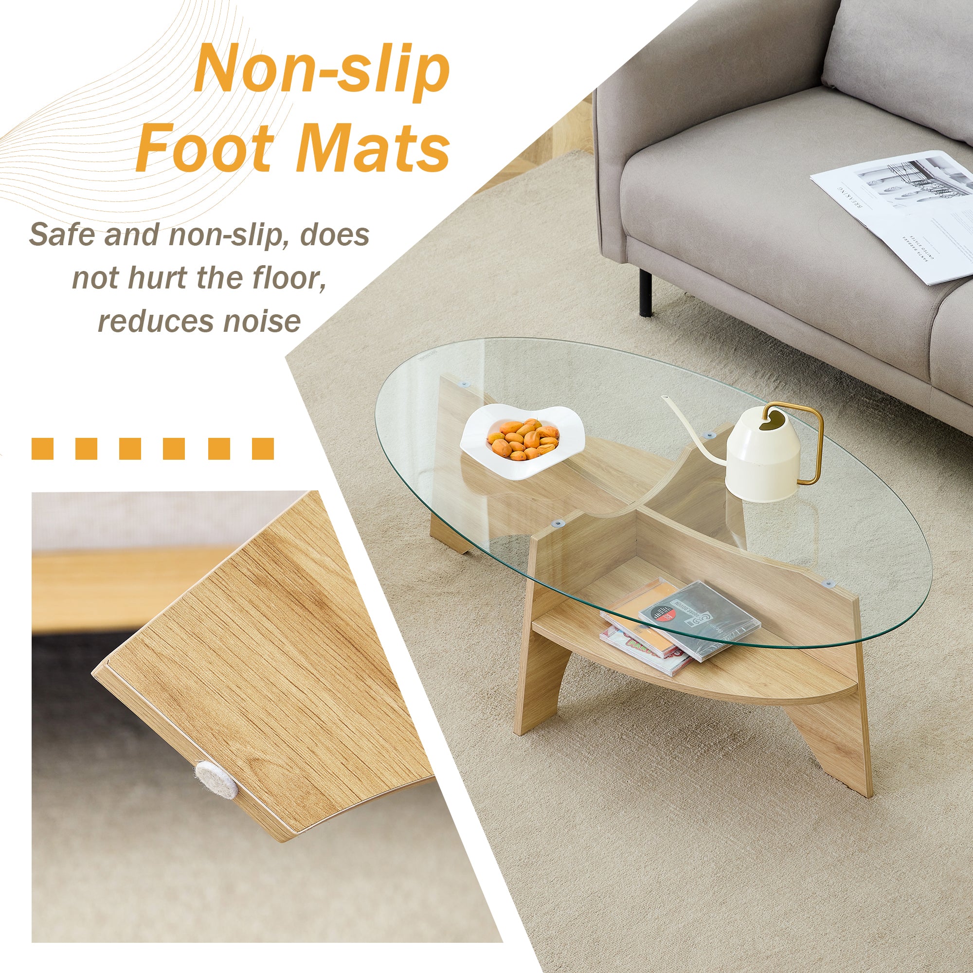 [variant:W3806P404729] Natural Wood,Transparent image 5