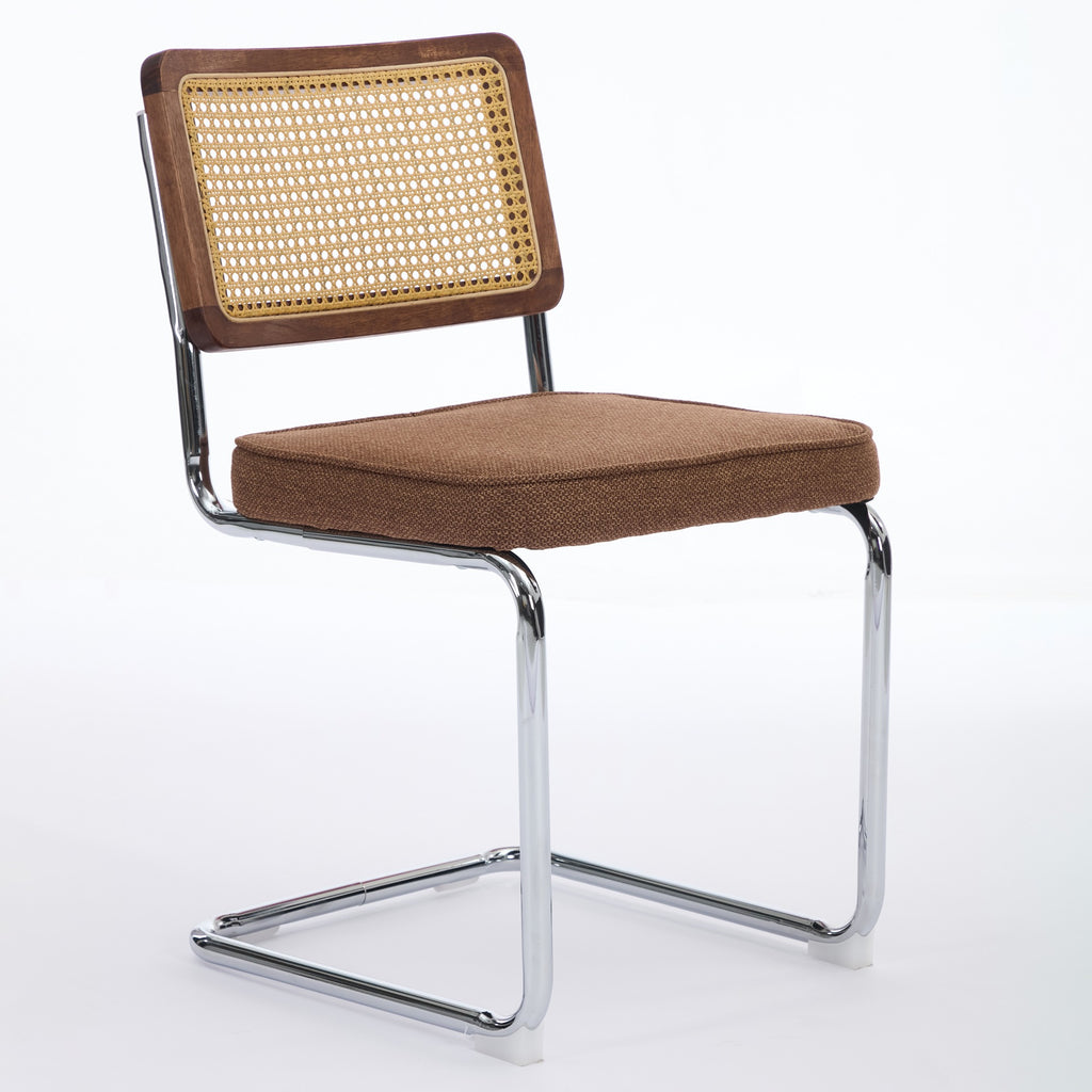 Coffee Rattan-Back Dining Chairs – Set of 2 — [variant:W5755P512975] Rattan-Back Dining Chairs – Set of 2 image 3