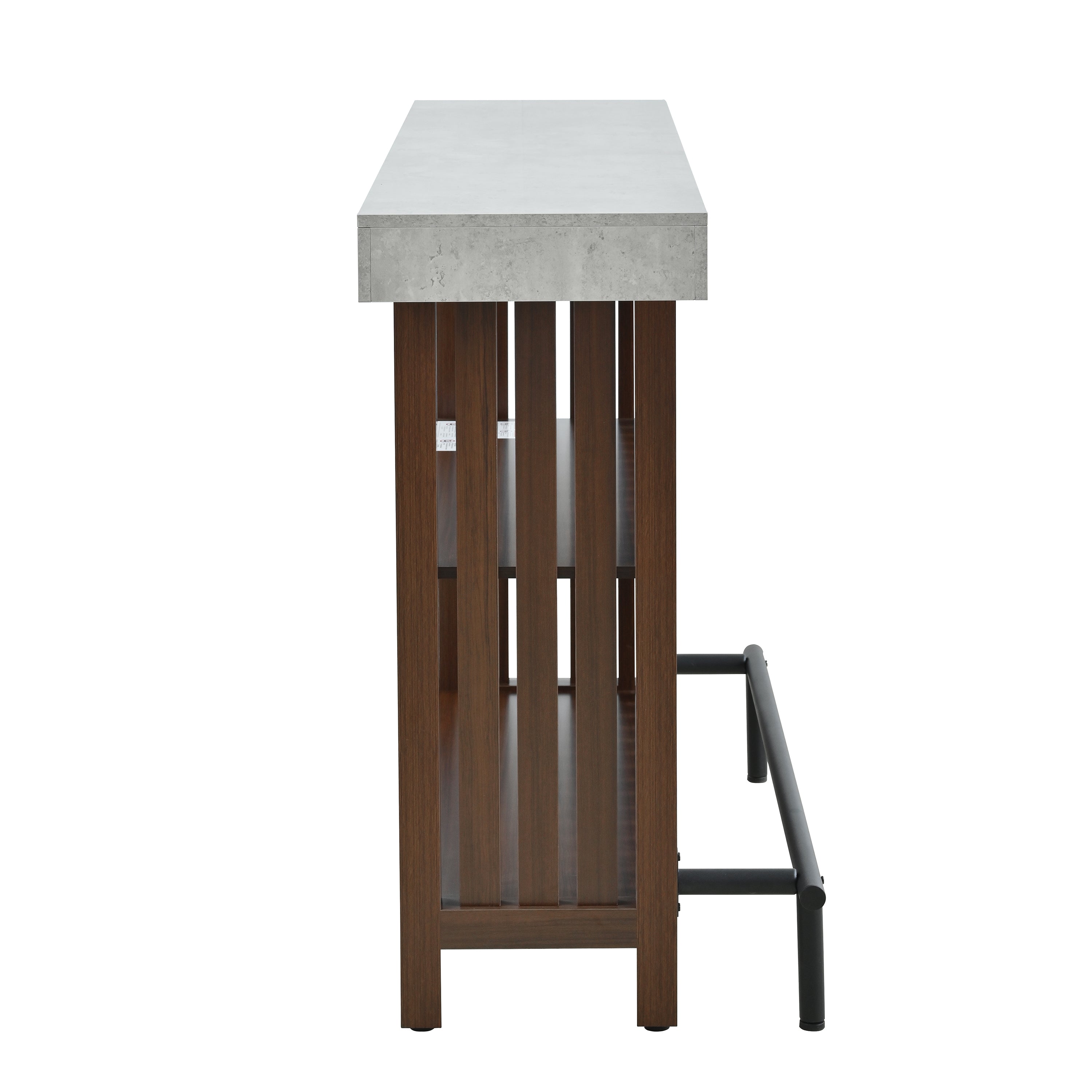 [variant:N889P427904R] 3-in-1 Dining and Bar Table with Wine Storage image 12