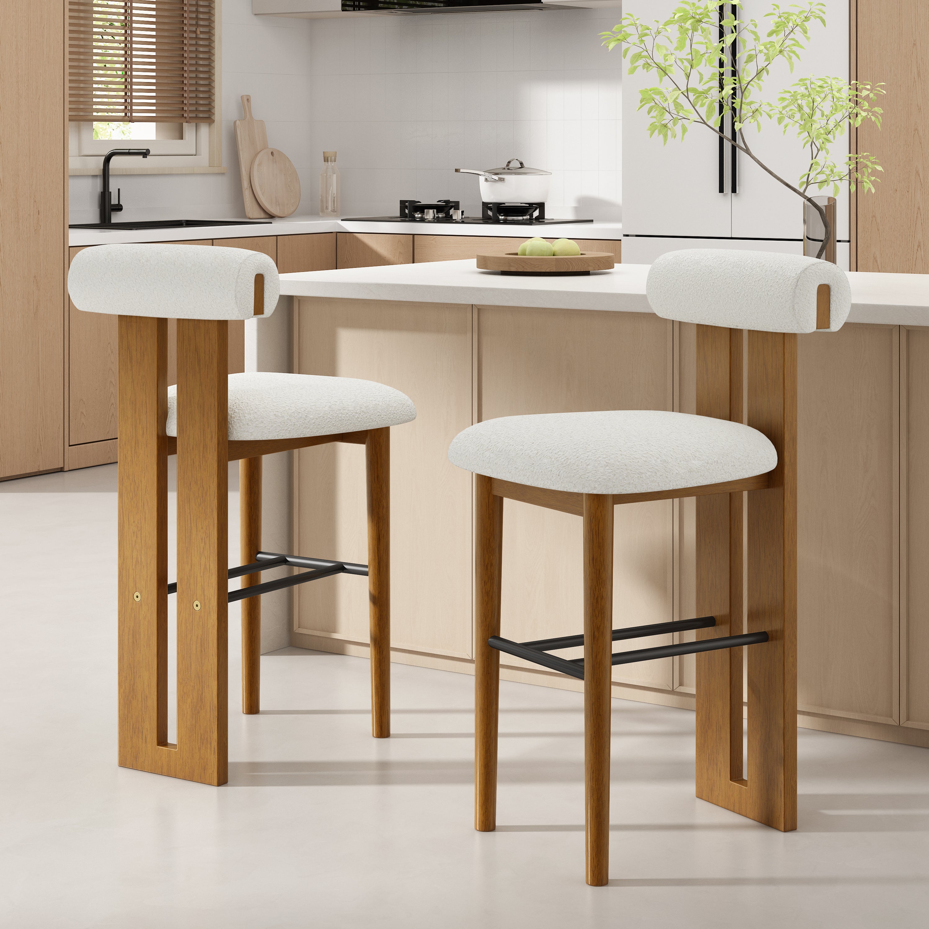 [variant:N897P443719W] Renee Modern Bar Stools – Set of 2 image 1
