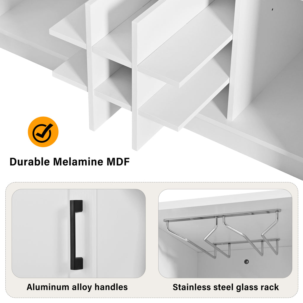 [variant:N889P443148K] Foldable-Top Bar Cabinet with Power Outlet – 47-Inch image 9