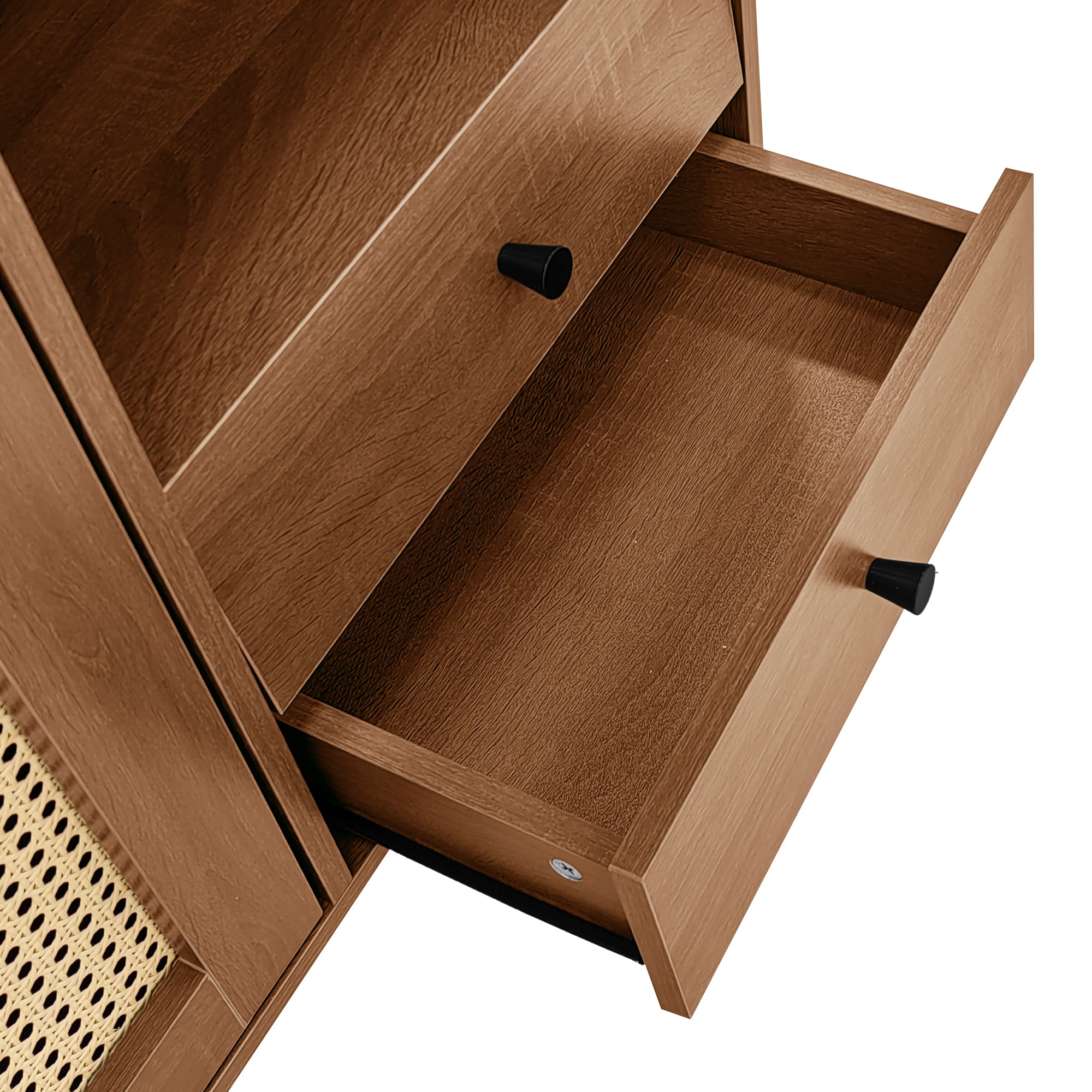 [variant:GA0013N] Country-Style Rattan-Door Sideboard image 13