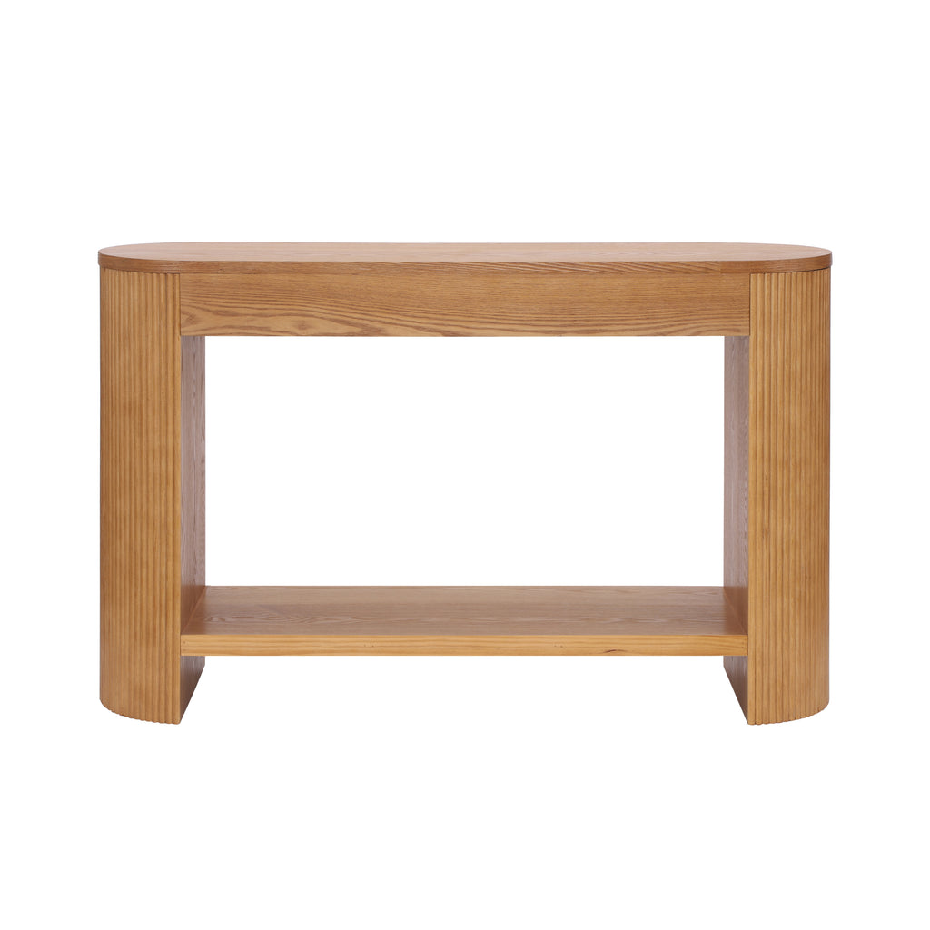 [variant:N876P351901D] Modern Console Table with Drawers & Storage image 6