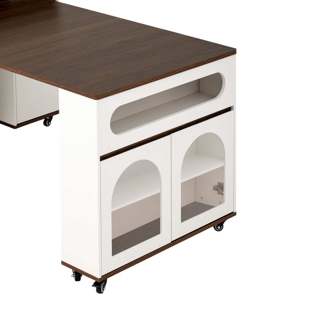 [variant:XW000029AAD-CA] Creamy White,Walnut image 10