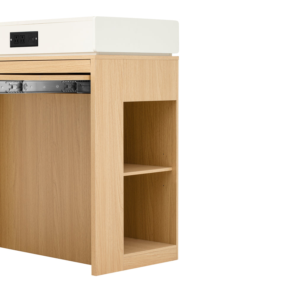 [variant:XW000028AAN-CA] Rolling Kitchen Island with Extendable Table image 36