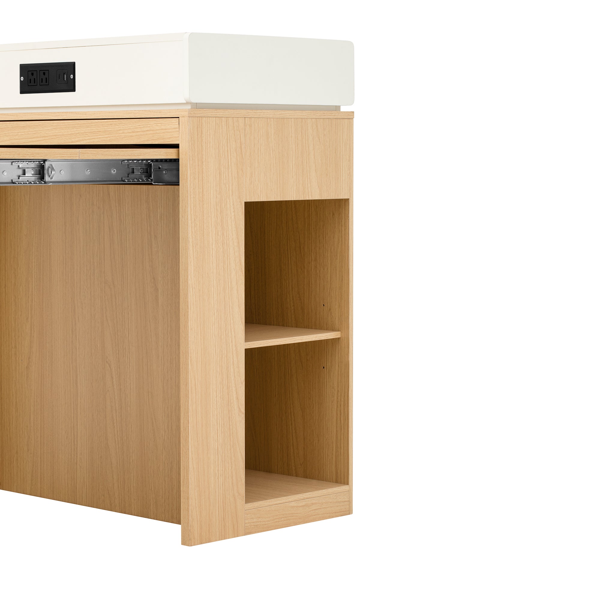 [variant:XW000028AAN-CA] Rolling Kitchen Island with Extendable Table image 36