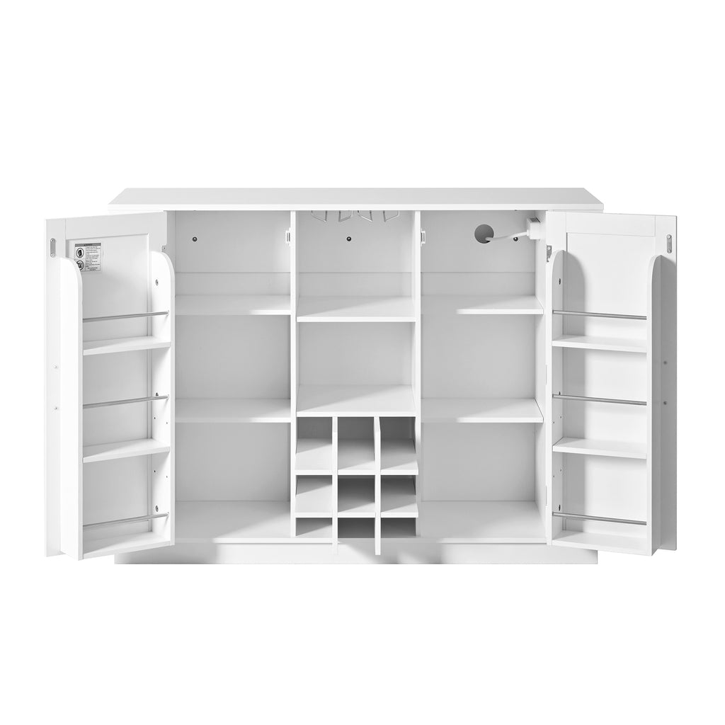 [variant:N889P443148K] Foldable-Top Bar Cabinet with Power Outlet – 47-Inch image 11