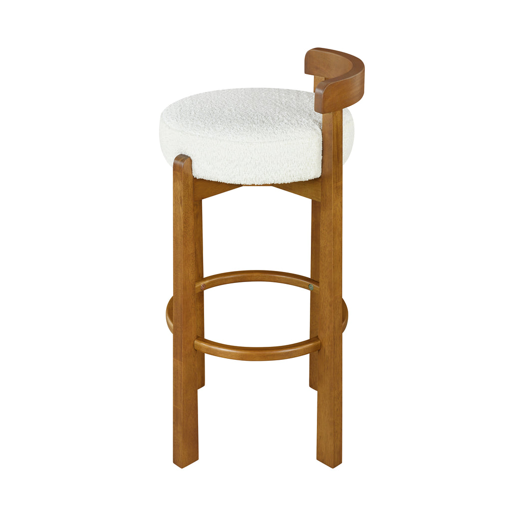[variant:N897P443728W-S4] Elise Set of 4 Walnut Wood Bar Stools image 7