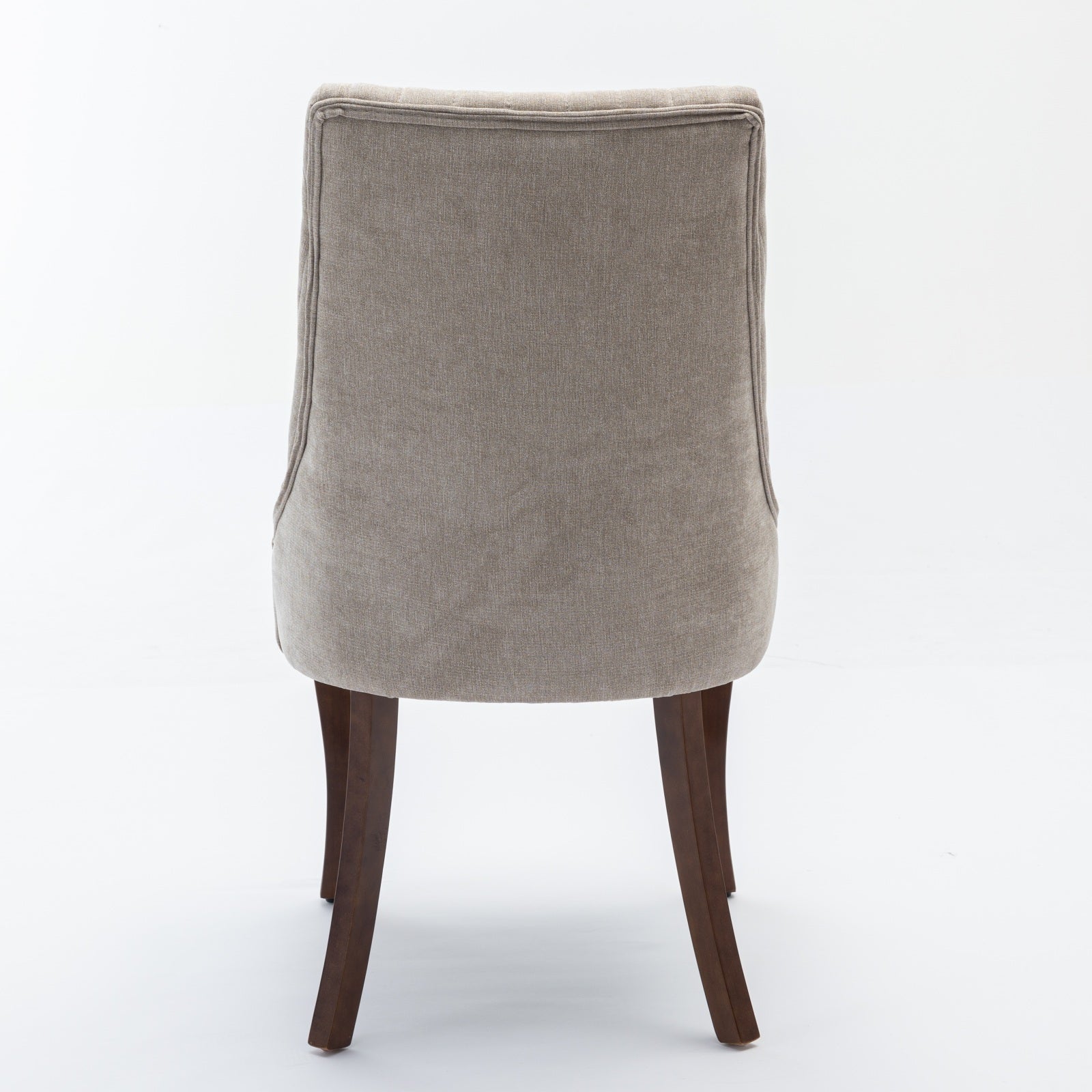 [variant:W5755P474631] Rayon Set of 2 Beige Fabric Dining Chairs image 7