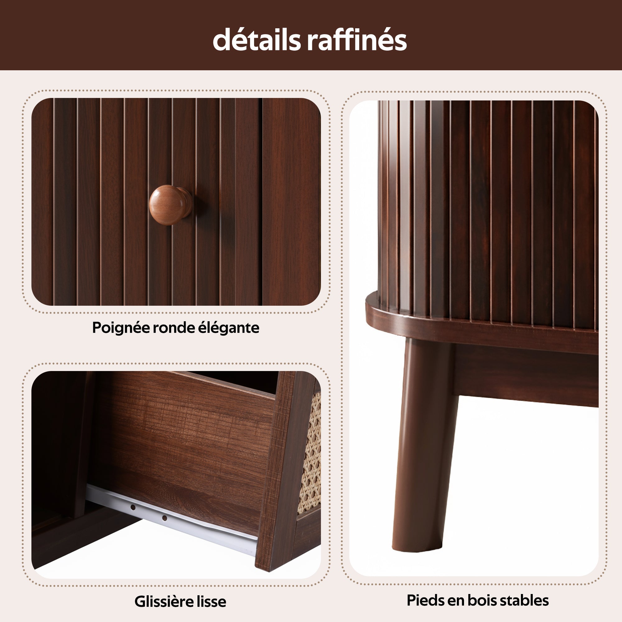 [variant:N875P360725N] Natural Rattan Coffee Table with Sliding Doors image 15
