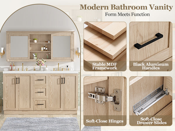 [variant:N848P000035N] Double-Sink Bathroom Vanity with Storage – 59-Inch image 11