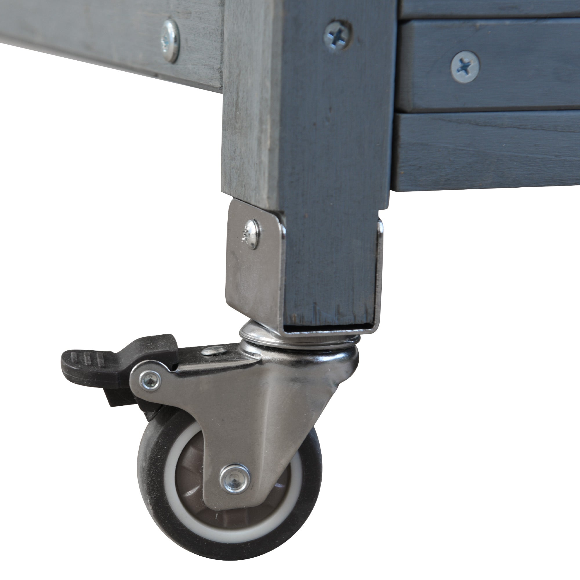 [variant:N853P386121G] Rolling Outdoor Potting Bench with Stainless Steel Top image 50