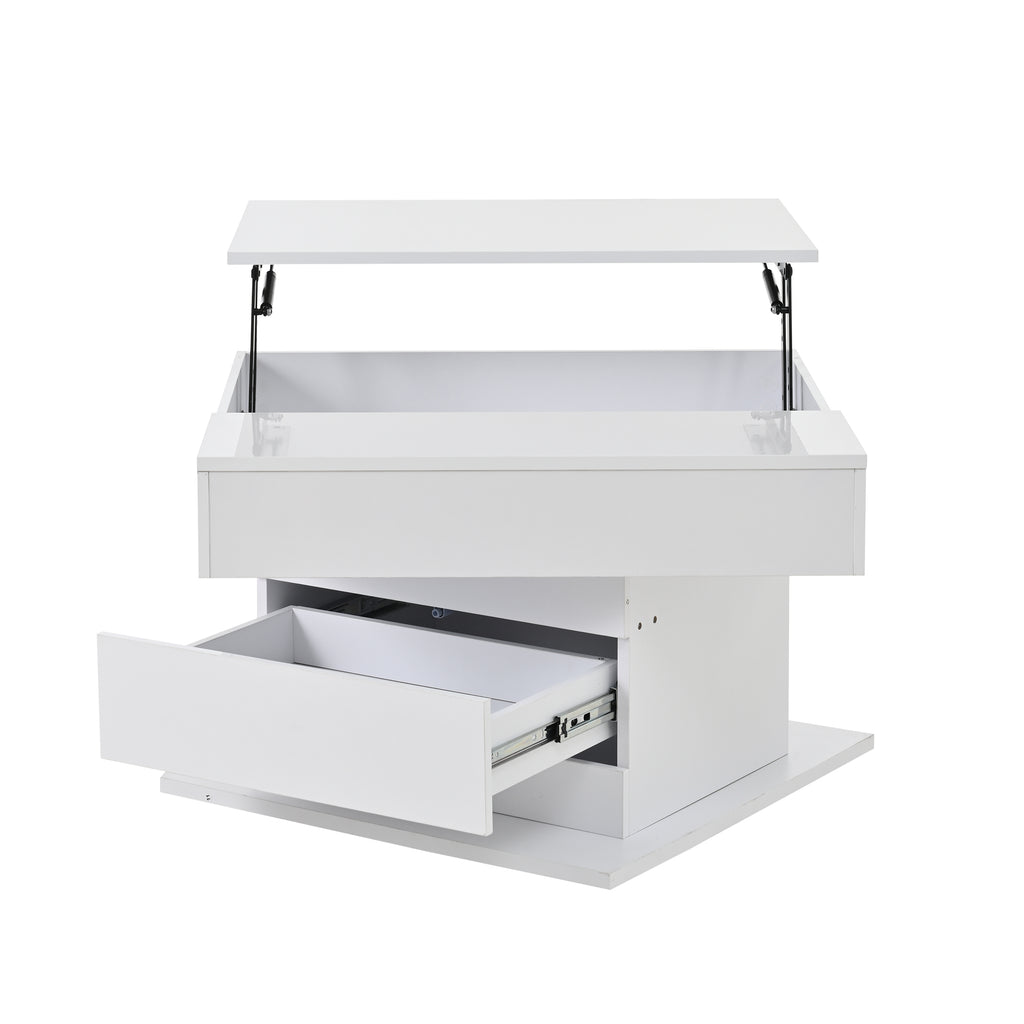 [variant:N892P423296W] 360° Rotating Lift-Top Coffee Table with Drawer image 12