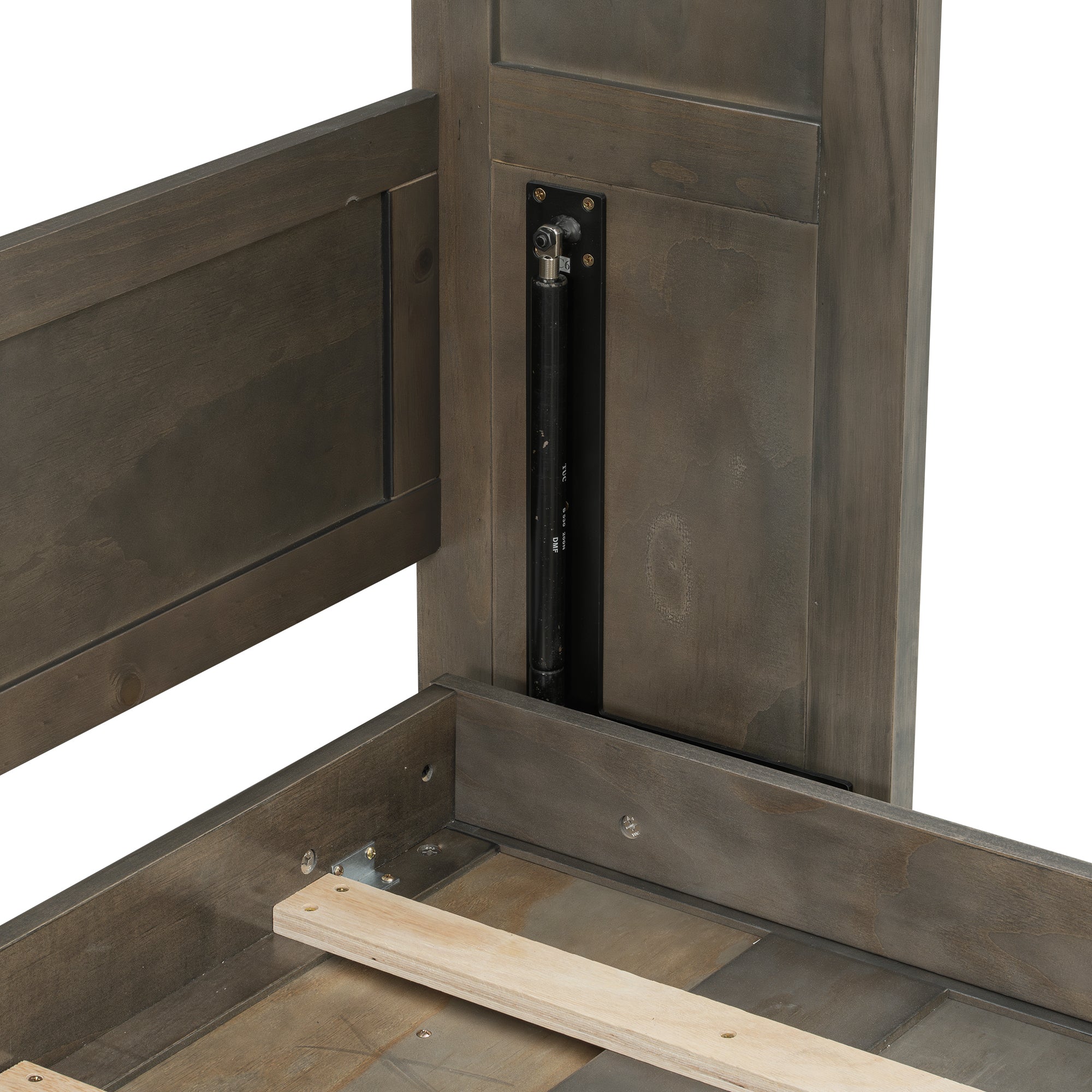 [variant:N8470004034D] Full Murphy Wall Bed with LED Lighting – Brown image 13