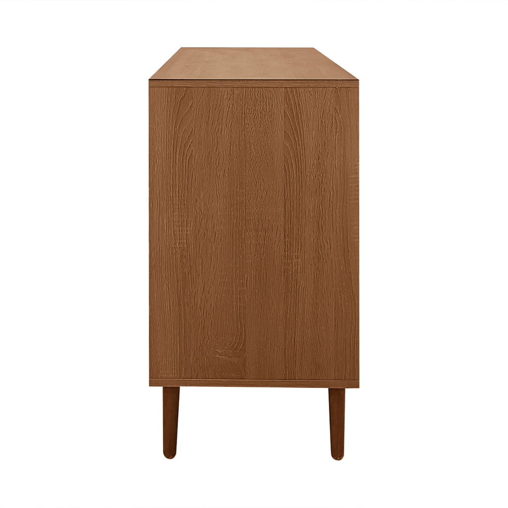 [variant:GA0013N] Country-Style Rattan-Door Sideboard image 18