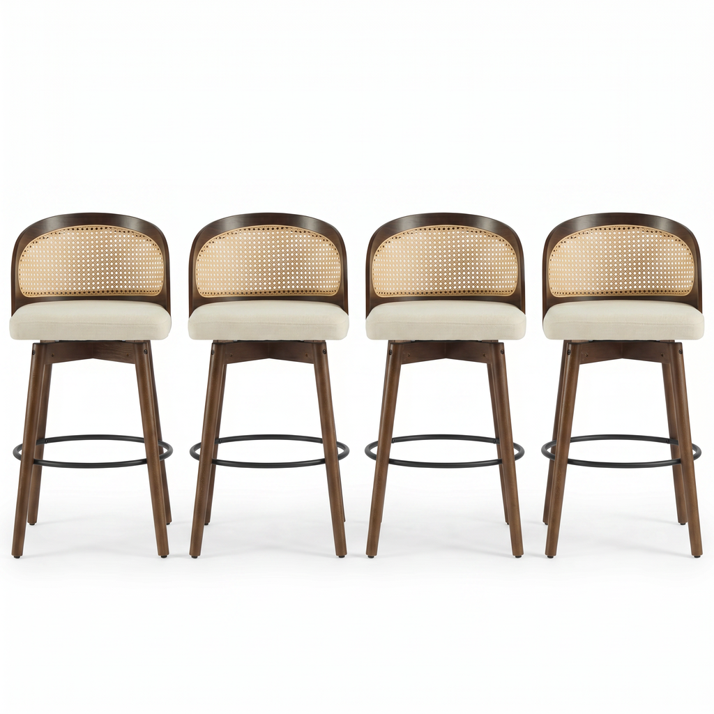 [variant:N897P439513W-S4] Como Swivel Counter Stools – Set of 4 image 3