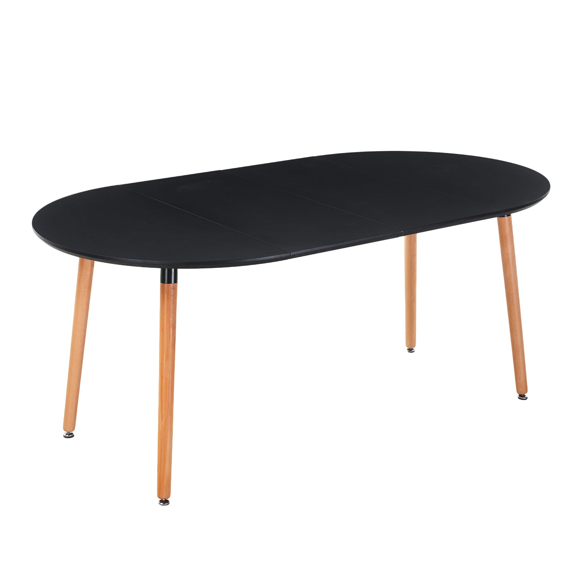 [variant:W3808P403944] Extendable Black Dining Table image 9