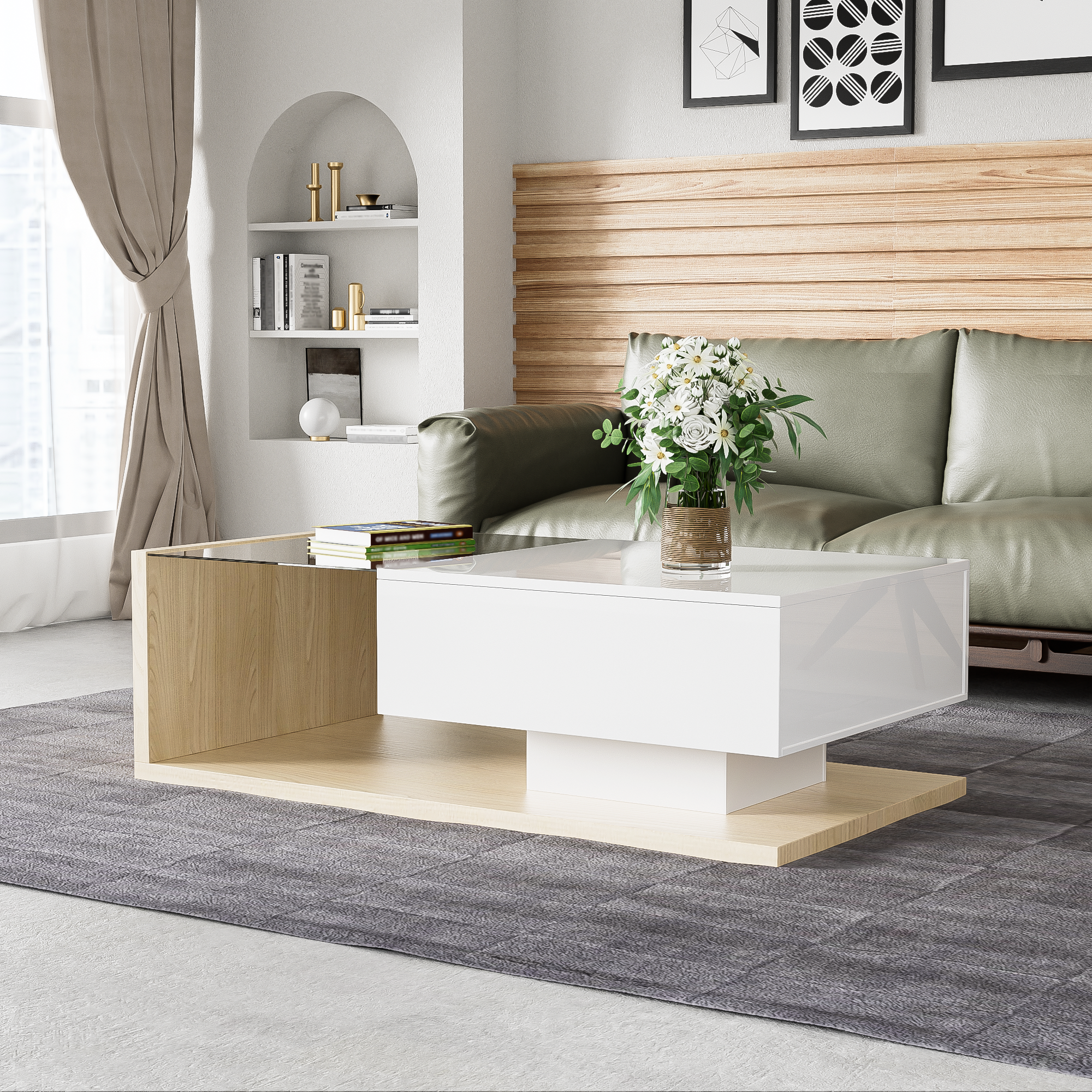 [variant:N875P283197N] White,Wood image 2