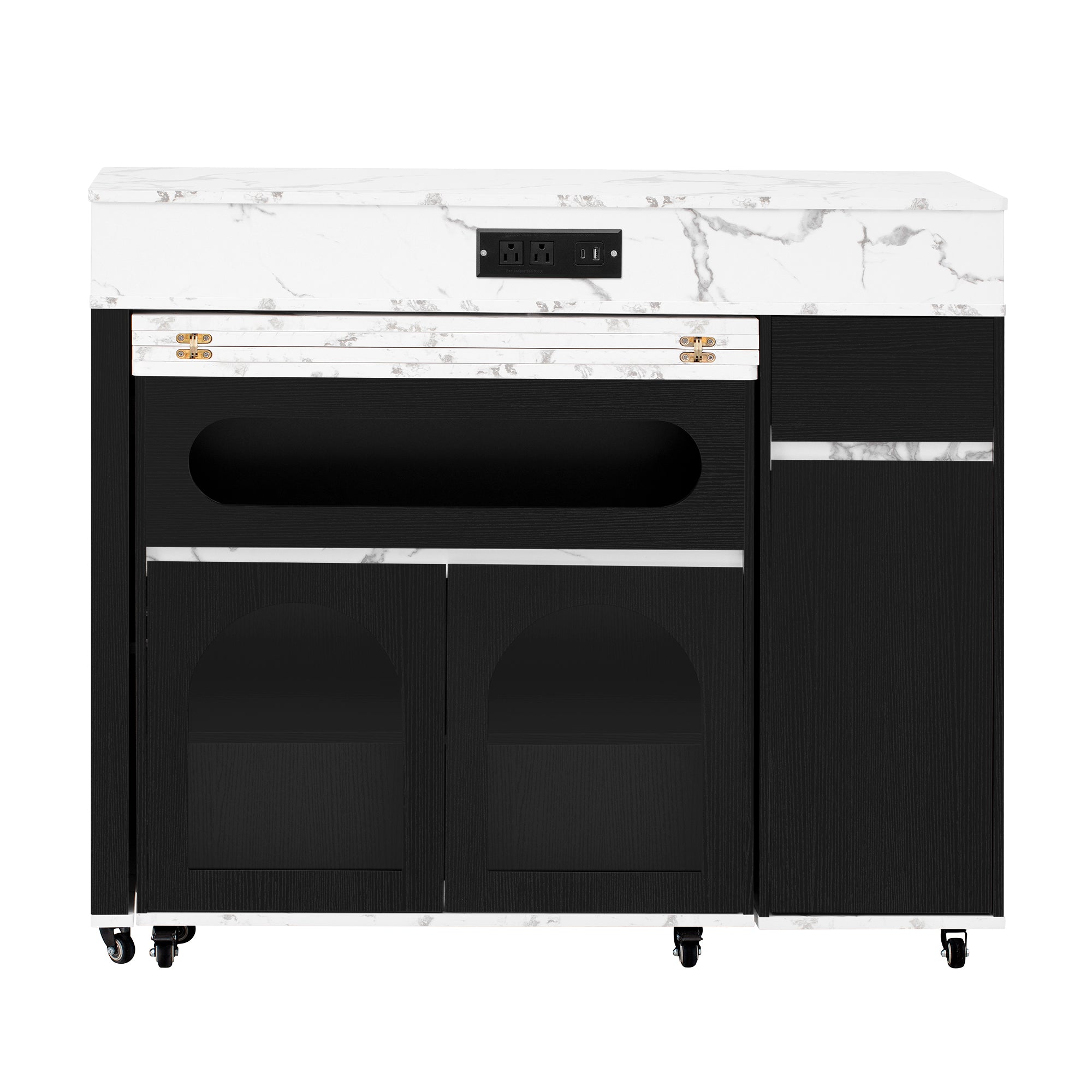 [variant:XW000029AAB-CA] Black,White Marble image 9