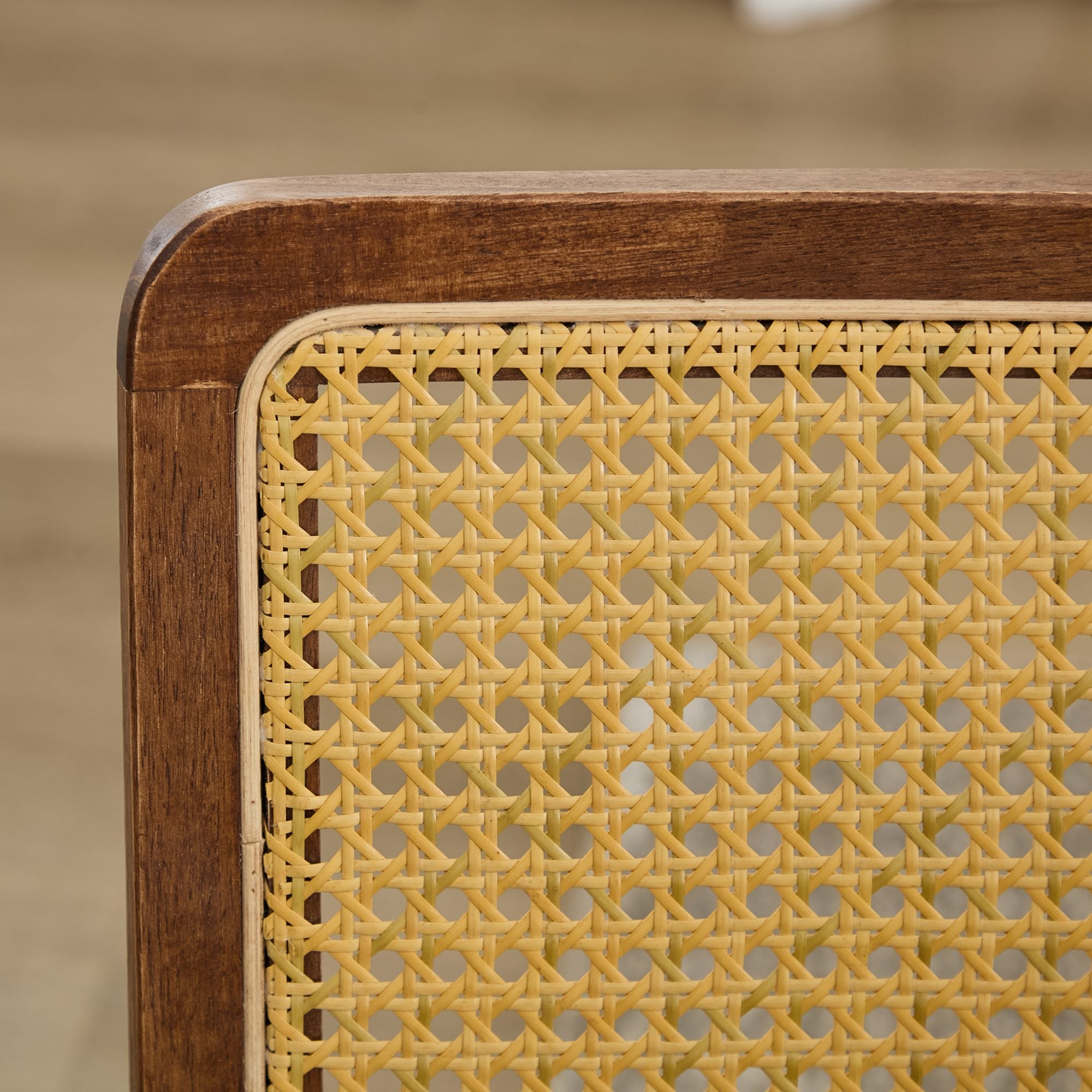 Coffee Rattan-Back Dining Chairs – Set of 2 — [variant:W5755P512975] Rattan-Back Dining Chairs – Set of 2 image 10