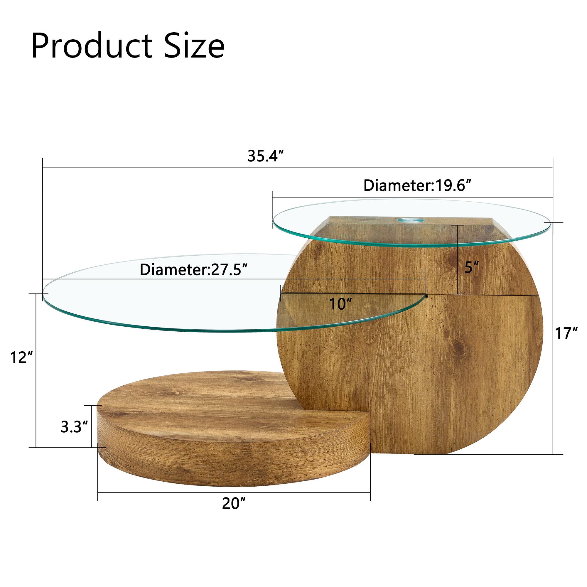 [variant:W3806P404741] Transparent,Wood image 4
