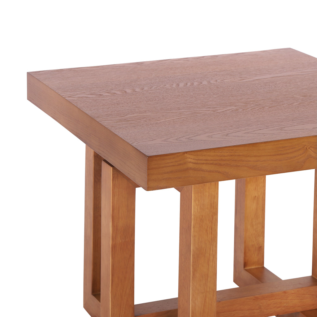 [variant:N876P386375D] Farmhouse Solid Wood End Table image 11